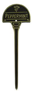 Solid brass peppermint garden - solid,