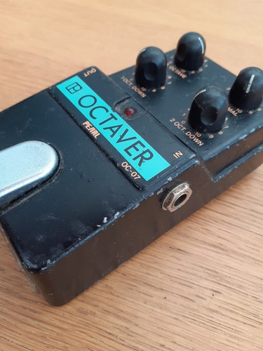 Pearl octaver guitar pedal - octaver,