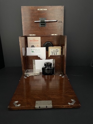 Vintage wooden portable - wooden,