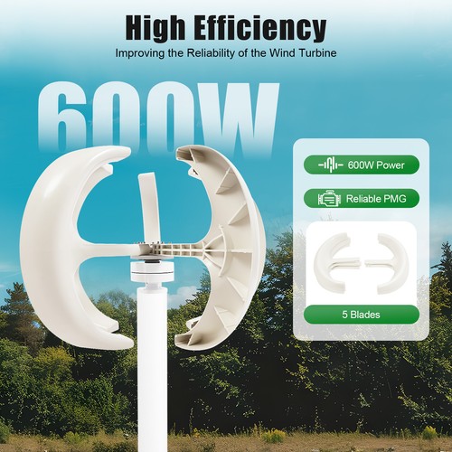 Wind turbines kits w - &, w/