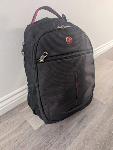 Wenger black laptop backpack - wenger,