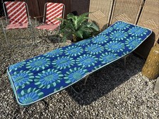 Vintage Sun Lounger Blue