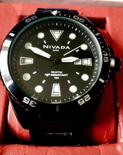 Rare Nivada Swiss Quartz  46mm