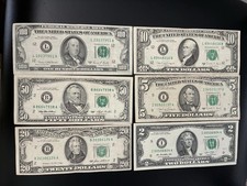 1969 $100 w/ $50 / $20 / $10 /