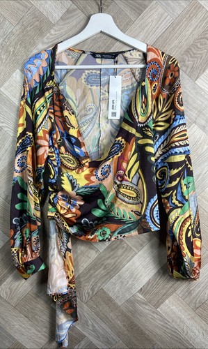 Zara multicoloured floral wrap - floral,
