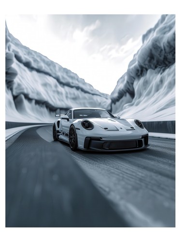 Sports car modern poster - sports,