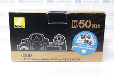 Nikon D50 + AF- S Nikkor 18-55mm f/3.5-5.6G DX ED - Boxed