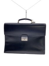 PRADA Briefcase Leather Black
