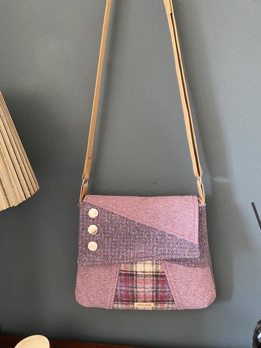 Handmade patchwork tweed - patchwork,