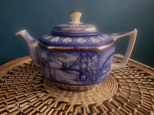 Vintage wade ringtons blue - ringtons',