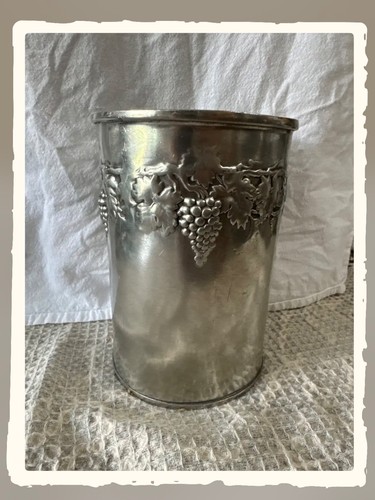 Vintage pewter champagne - vintage,