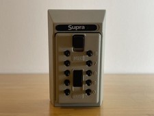 Supra S5 AccessPoint Push Button Permanent Combination Security KeySafe Box Kit
