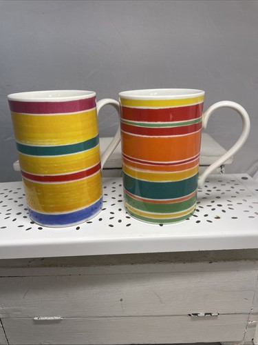 Dunoon tropez stripe mugs x - st,