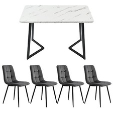 Dining Table and Chairs Set of