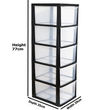 Storage drawers unit 5 - a4,