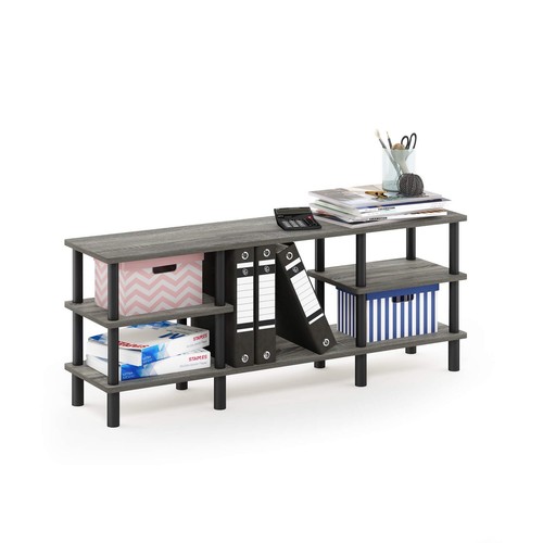 French oak grey black 3 - grey, 3-tier