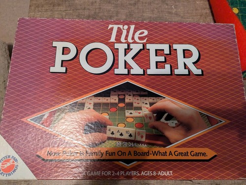 Vintage tile poker - tile,