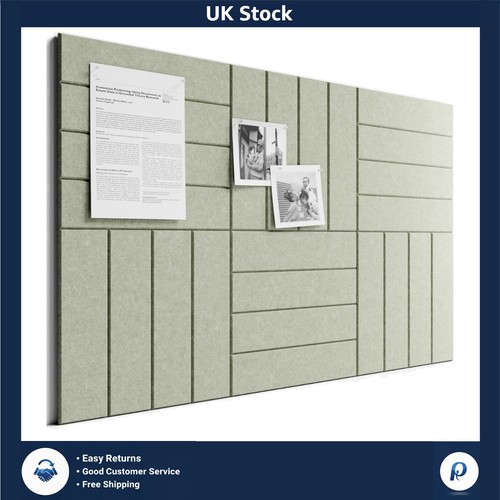 Felt bulletin board - board, tiles