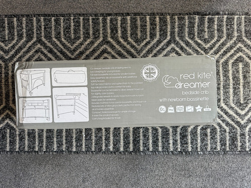 Travel cot red - cot, dreamer