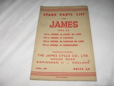 James Parts Catalogue List