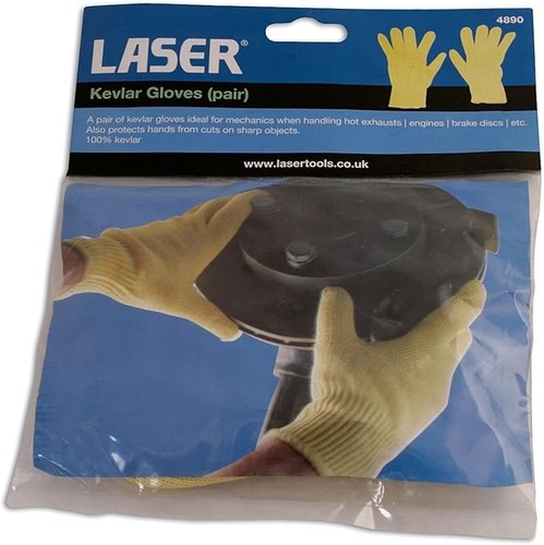 Laser kevlar gloves 4890 - laser,