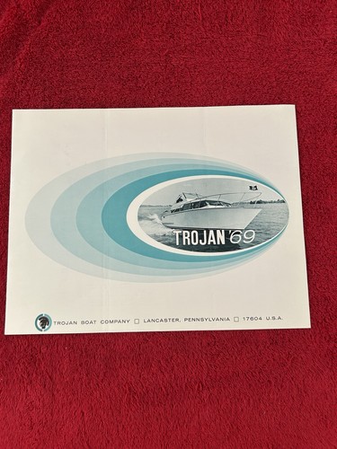 Trojan boat brochure 1969 - brochure,
