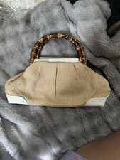 Ann Taylor Bamboo Handbag