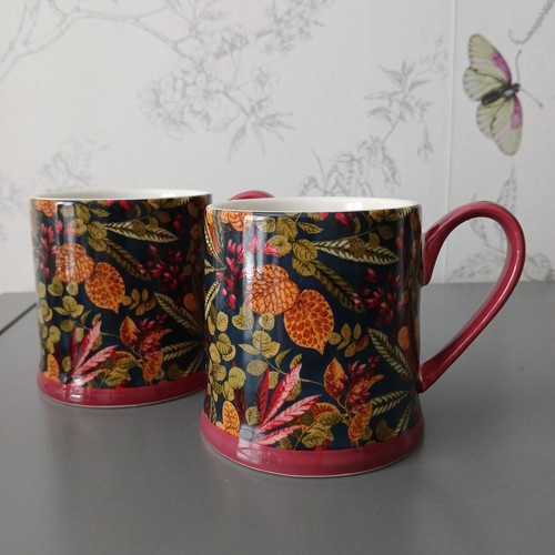 Habitat ceramic winter foliage - ceramic,