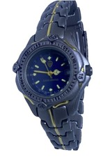 Leeds United Watch Ladies Two Tone Gold And Gun Metal Finish