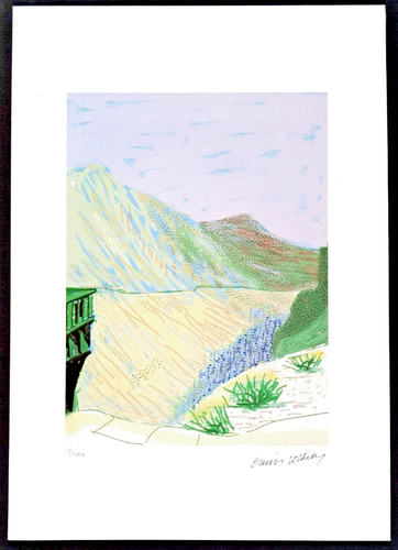 David hockney 50x35cm - -,