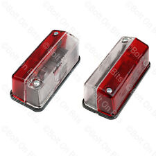 Autotrail Cheyenne Motorhome Red & White/Clear Side Marker Light/lamps Ducato