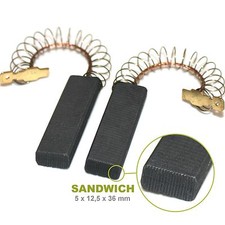 Carbon Brushes for Bosch WFF 2001 2010 2020 2030 2060 2070 2080 2090 2200 / A45