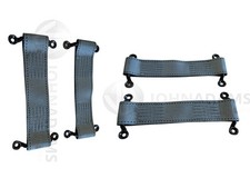 4 x Stitched Webbing Strap