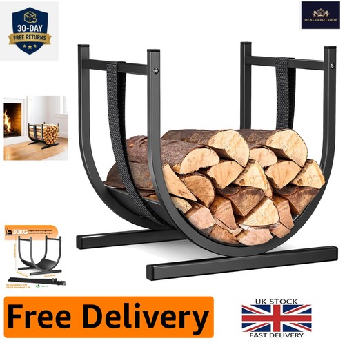 Shape firewood storage rack - u-shape,