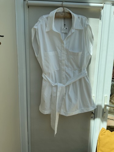 Zara white 100 cotton - white, 100%