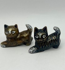 2 Vintage Cloisonné Enamel