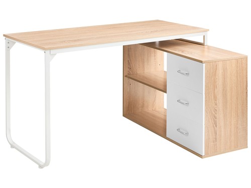 Corner desk sogne - corner, brown