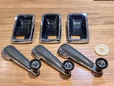 Mercedes W108 110 111 280 250 1967 Interior Handle Surround Window Crank Handles