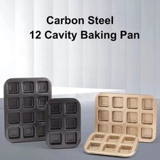 12 Cavity Cake Mold Carbon