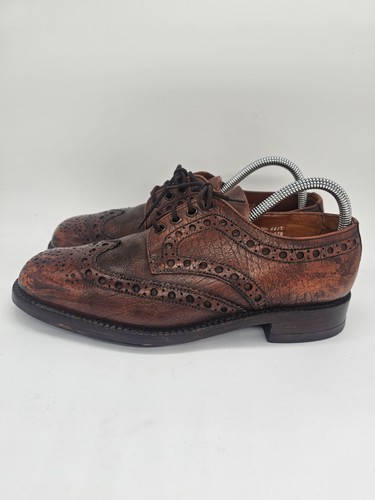 Loake 641t buffalo grain brown - buffalo,