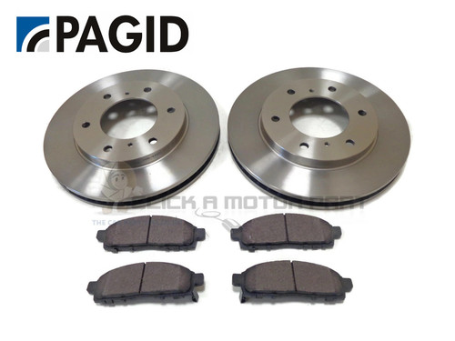 Pagid front brake discs pads - front,