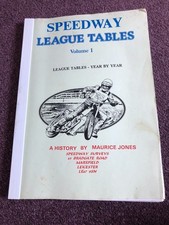 Speedway book Speedway League