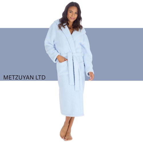 Womens longline robe chunky - womens,