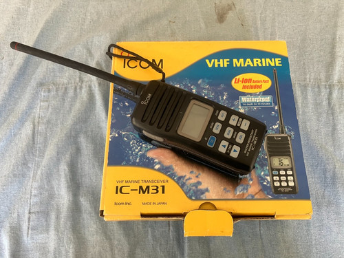 Icom m31 vhf marine - icom,