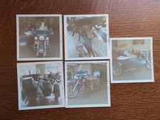 1968 Harley Davidson Electra Glide Motorcycle 1960s Photos Showroom Sidecar Blue