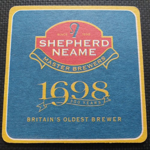 Shepherd neame beer - mat, uk