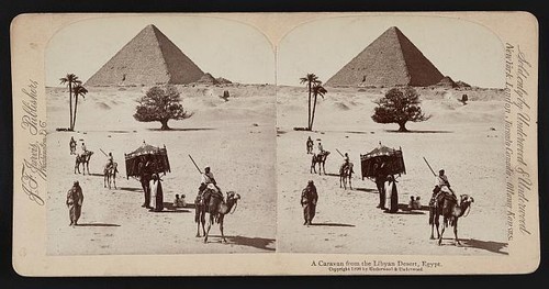 Caravan from the libyan - from,