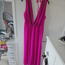 Ladies Beautiful  Julien MACDONALD  Pink Beach Cover Up