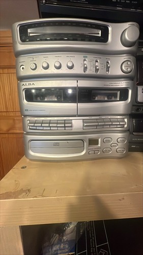Alba hifi and cassette - , player