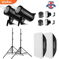 UK 2pcs Godox SK400II 400W